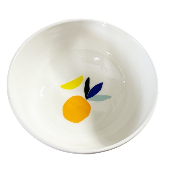 NEW ♠️Kate Spade♠️ CITRUS TWIST Melamine Bowl Set/2 🍊🍊 - Picture 4 of 5
